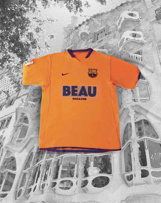Maillot Nike, FC Barcelone extérieur orange 2006/2007